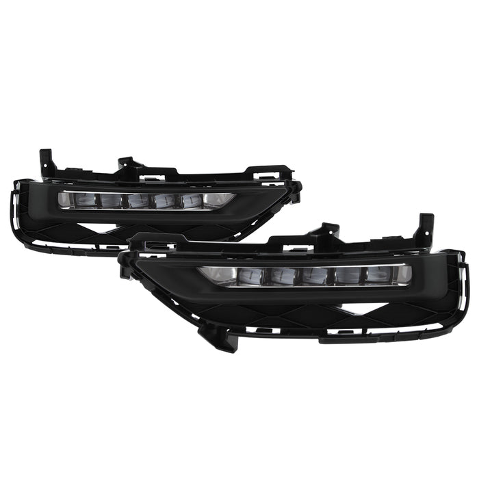 Spyder Honda Accord Coupe 2016-2017 OEM LED Fog Lights W/Switch- Clear FL-HA2016-2D-LED-C 5083043