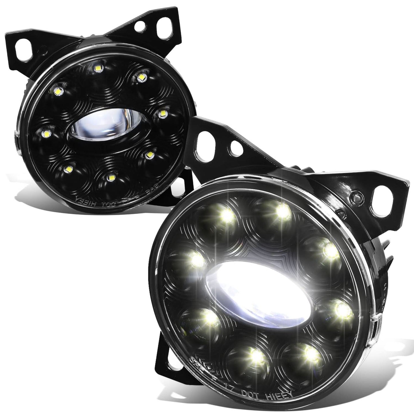 08-20 Kenworth T660/Peterbilt 579/587 Projector Full LED Fog Lights