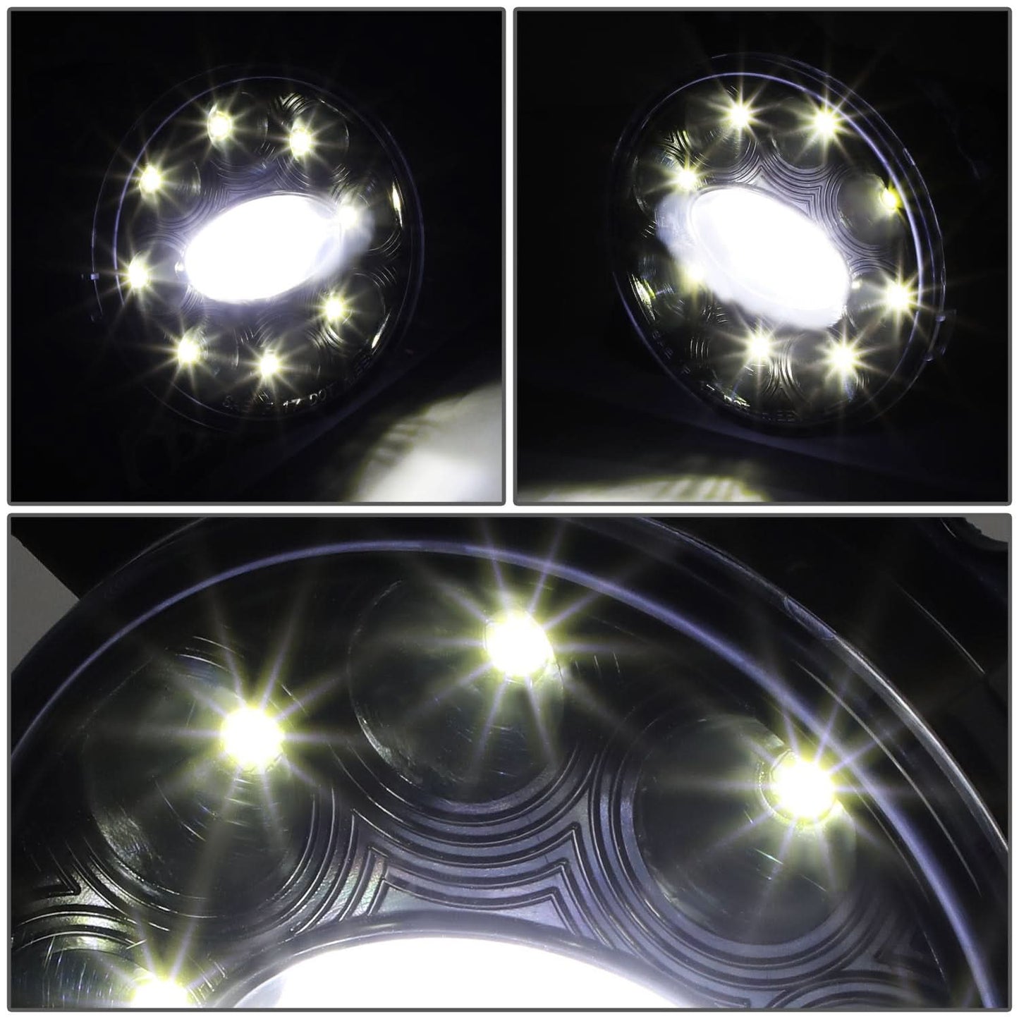 08-20 Kenworth T660/Peterbilt 579/587 Projector Full LED Fog Lights