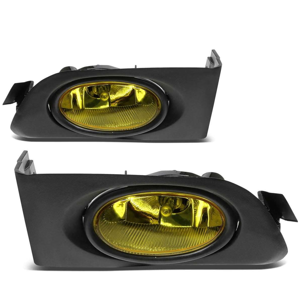 2001-2003 Honda Civic Fog Lights w/ Switch & H11 Bulb - Amber