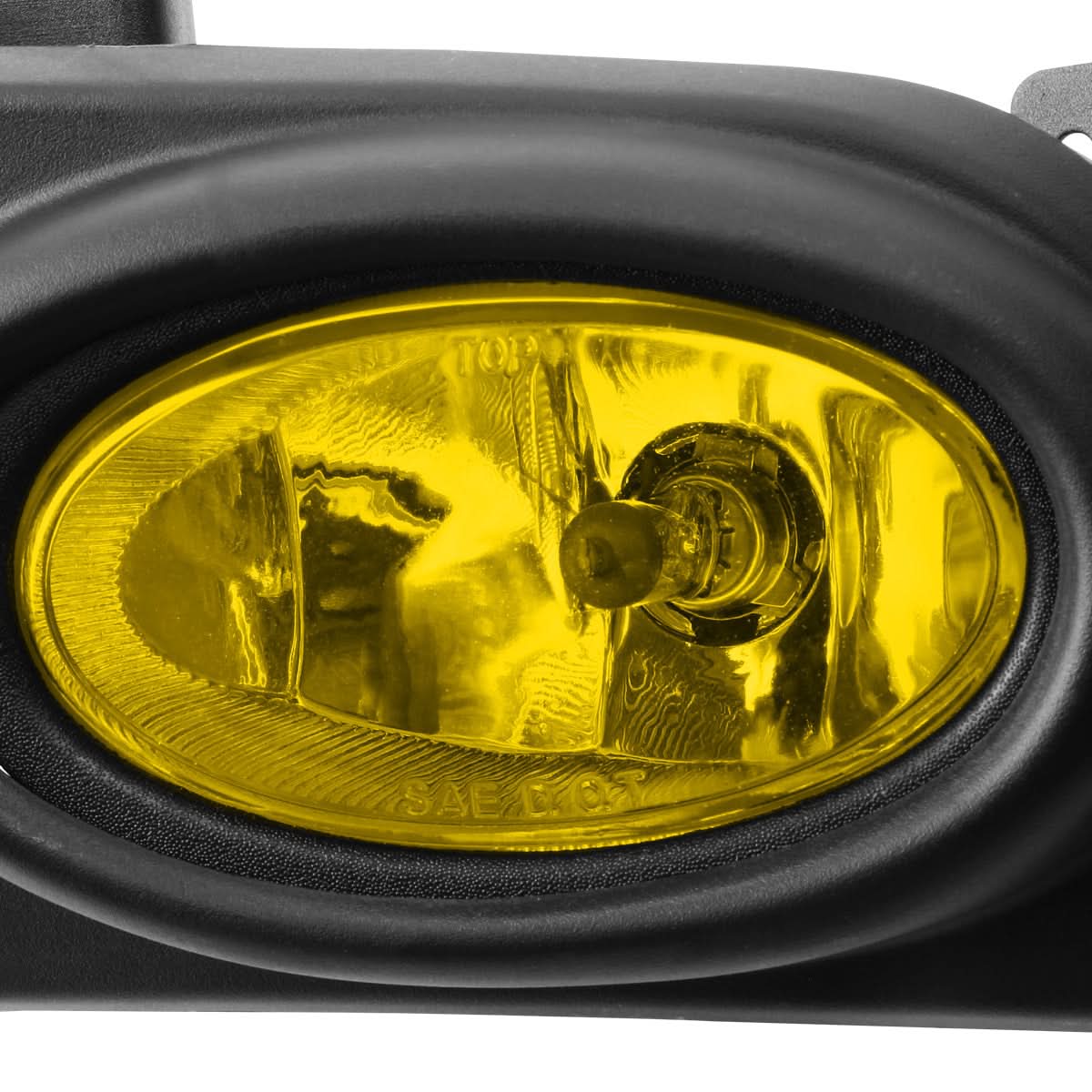 06-08 Honda Civic 4-Door Fog Lights w/ Switch & H11 Bulb - Amber