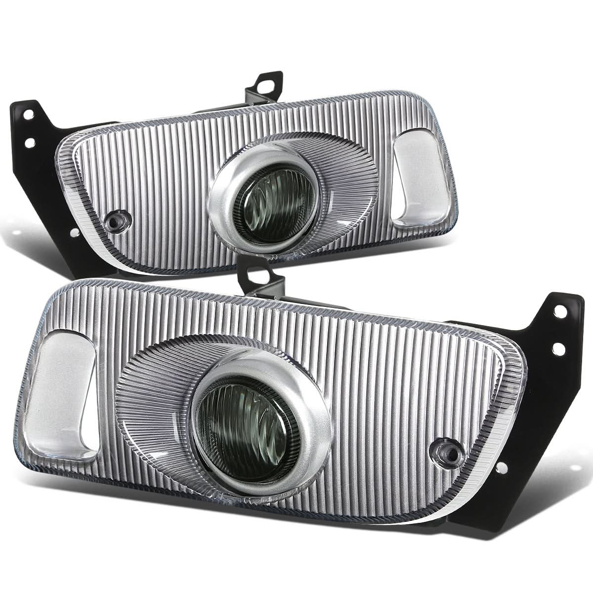 92-95 Honda Civic Fog Lights w/ Switch & H3 Bulb - Smoke