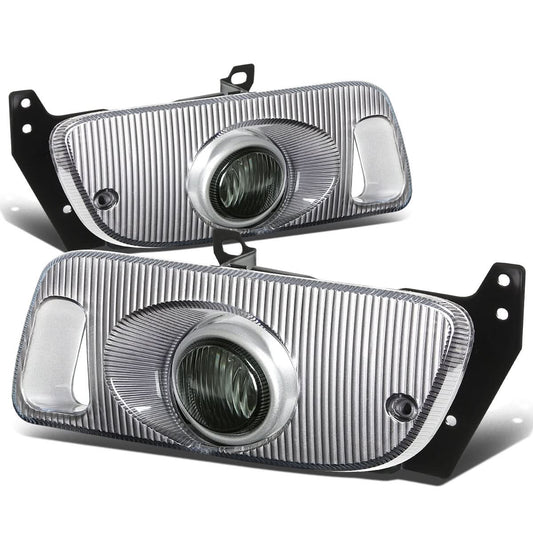 92-95 Honda Civic Fog Lights w/ Switch & H3 Bulb - Smoke