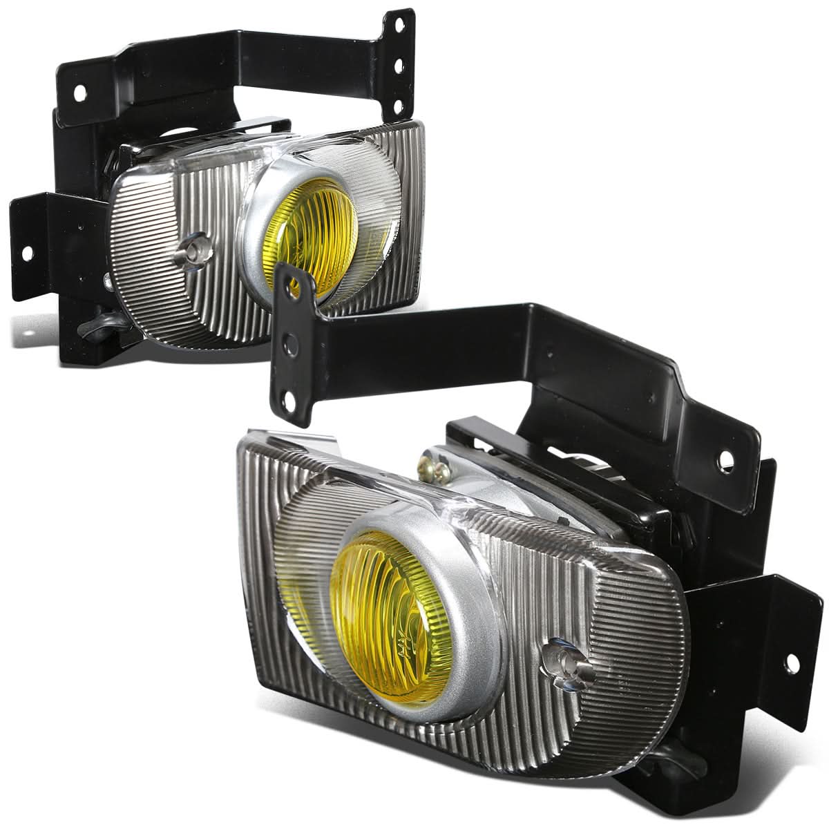 92-95 Honda Civic 4-Door Fog Lights w/ Switch - H3 Bulb Amber
