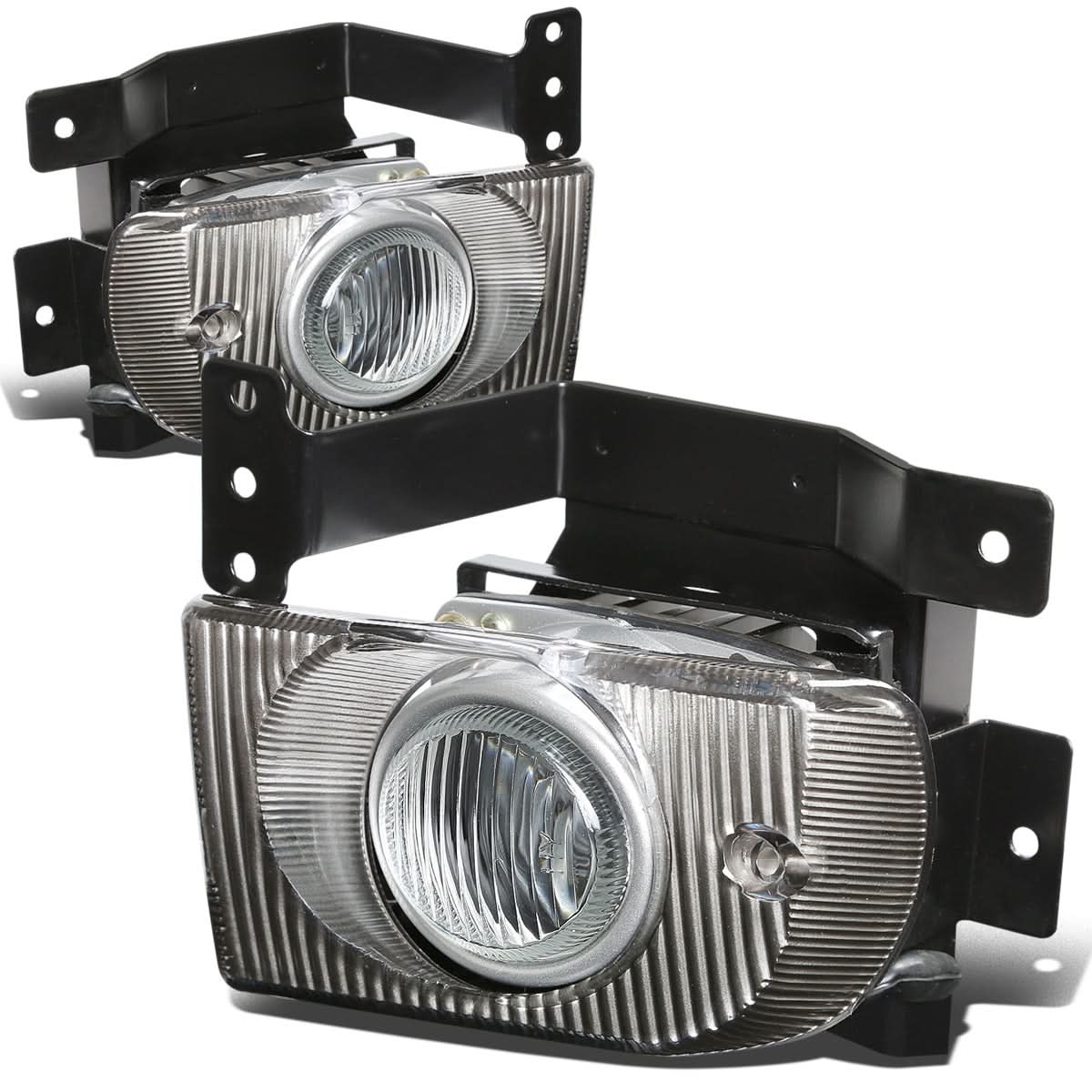 92-95 Honda Civic 4-Door Fog Lights w/ Switch & H3 Bulb - Clear