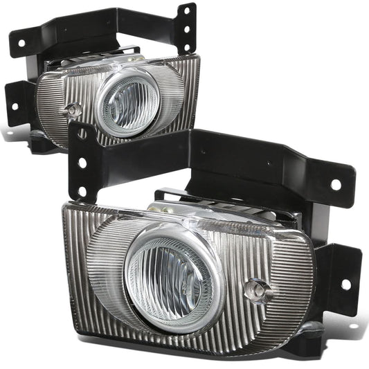 92-95 Honda Civic 4-Door Fog Lights w/ Switch & H3 Bulb - Clear