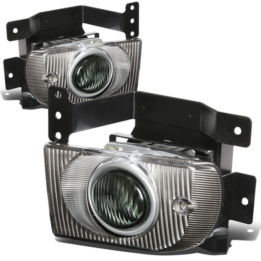 92-95 Honda Civic 4-Door Fog Lights with Switch - Smoke