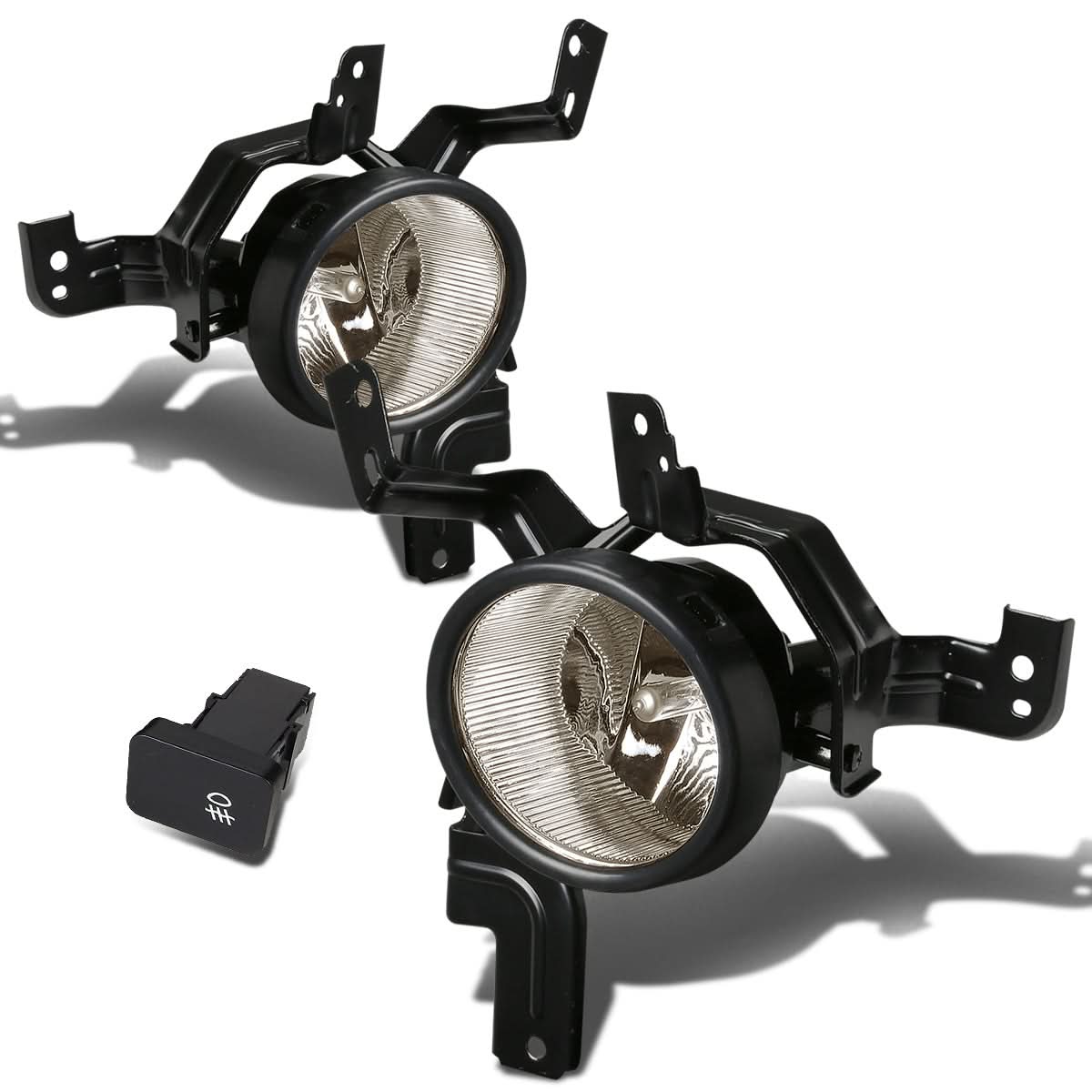 2007-2009 Honda CRV Fog Lights with Switch - Smoke