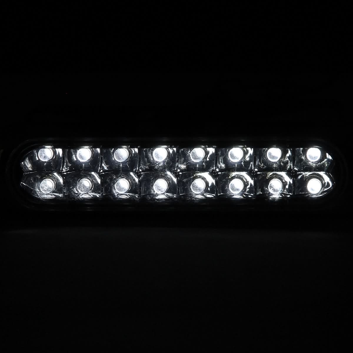 Universal 16 LED DRL Clear Fog Lights