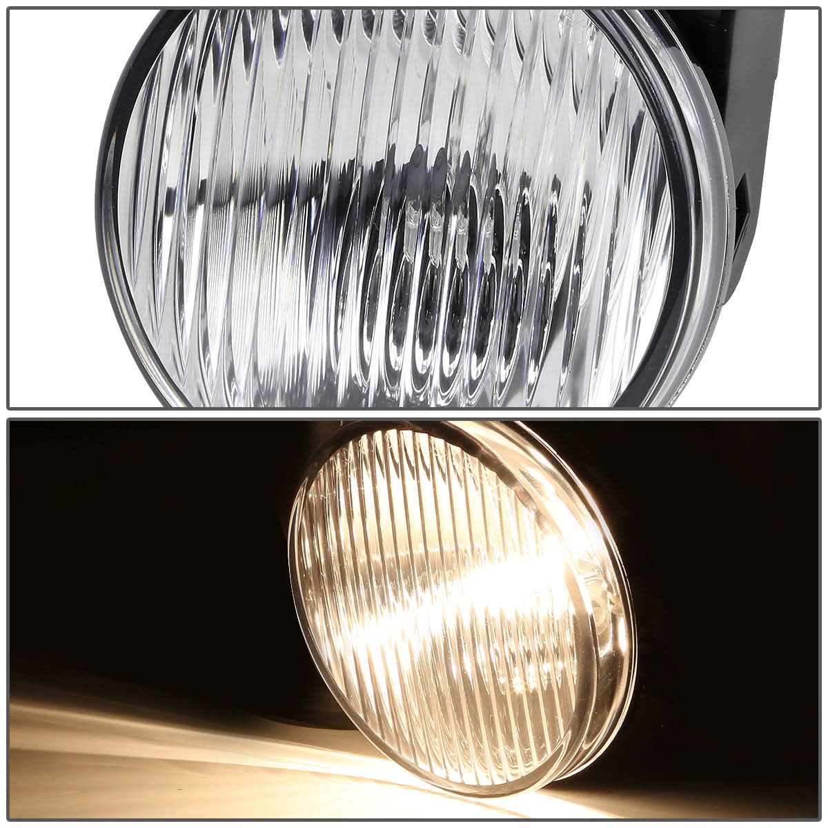 94-02 Dodge Ram 1500/2500/3500 Clear Fog Lights - 899 Bulb