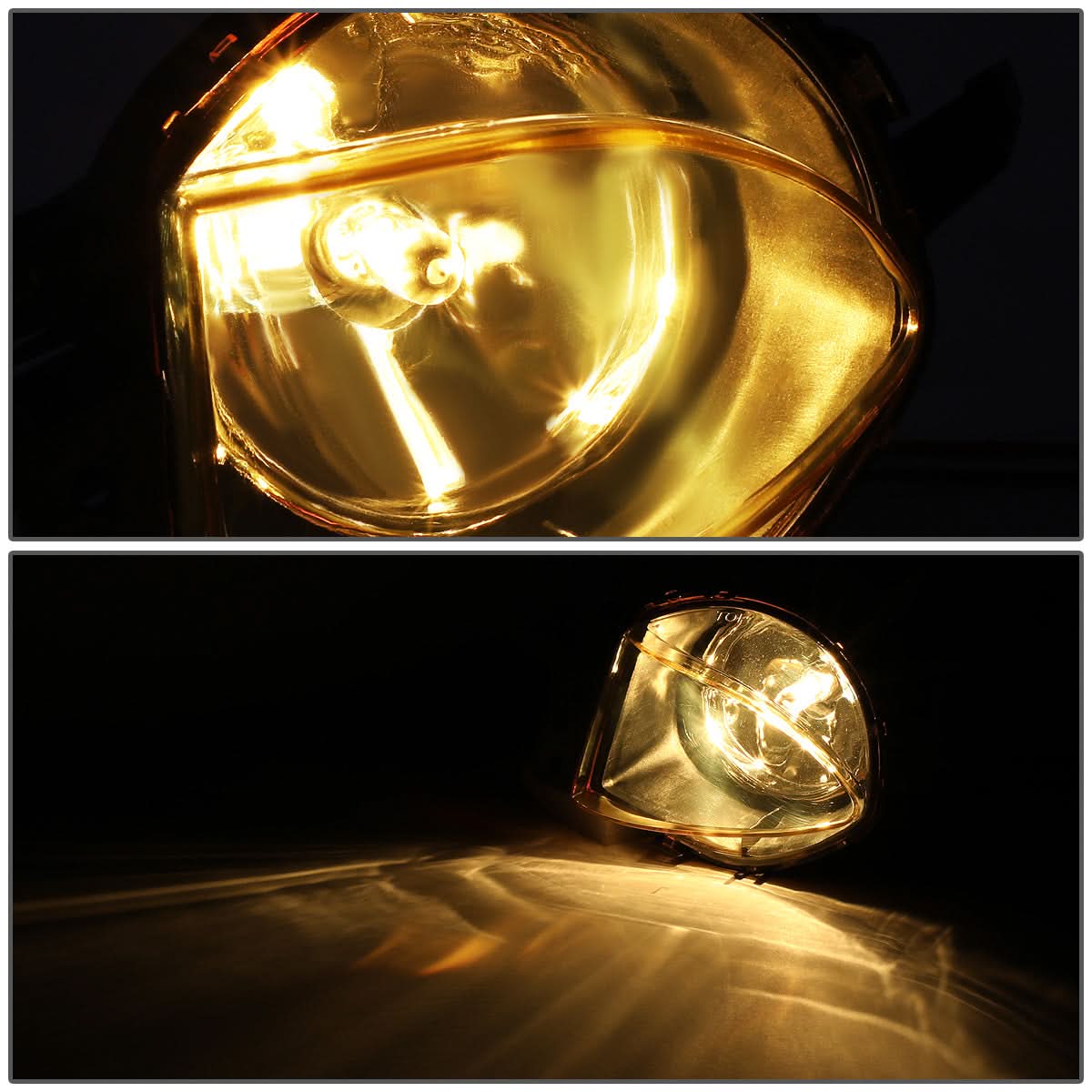 06-09 BMW 3 Series E90 Amber Fog Lights