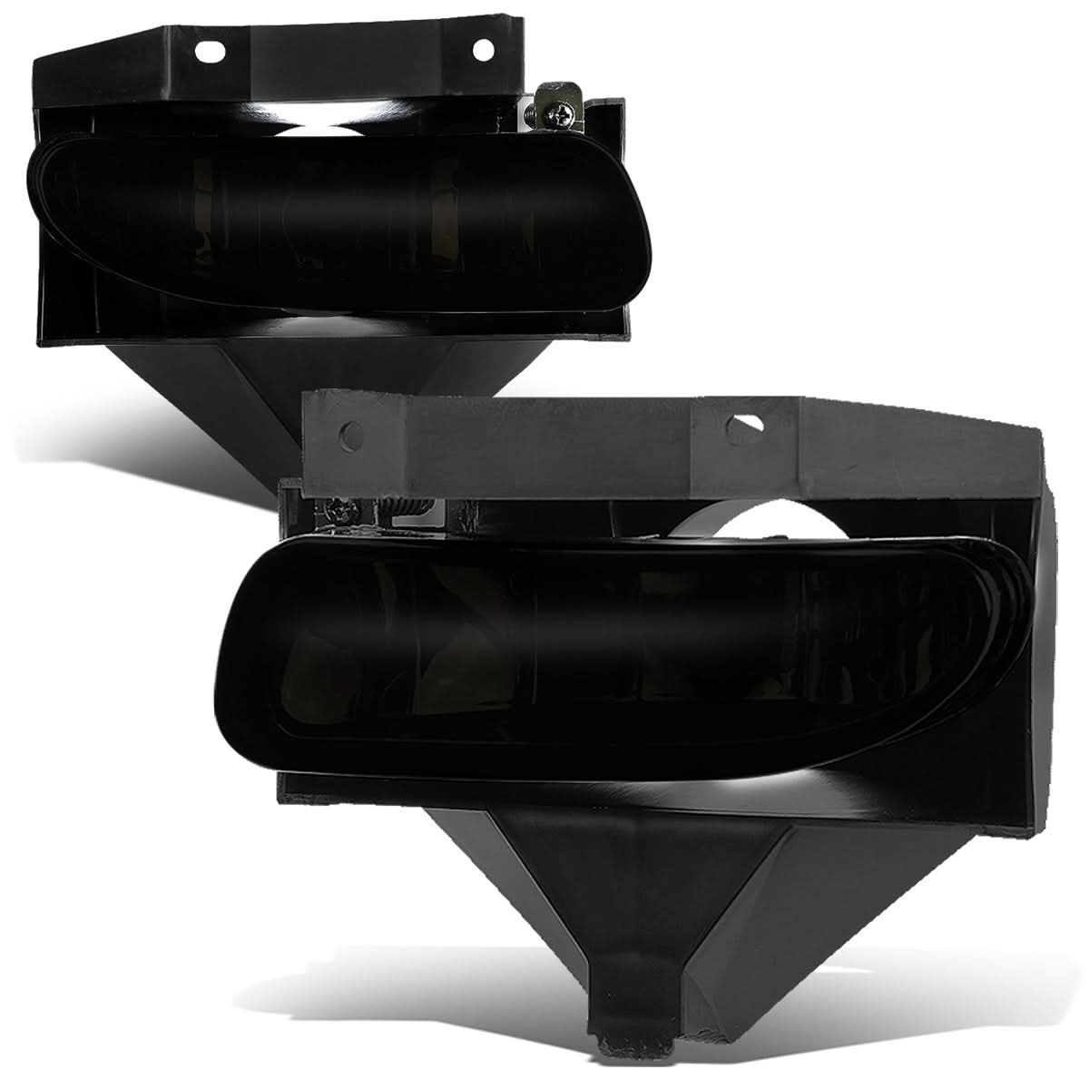 99-04 Ford Mustang GT Fog Lights - 899 Bulb - Black