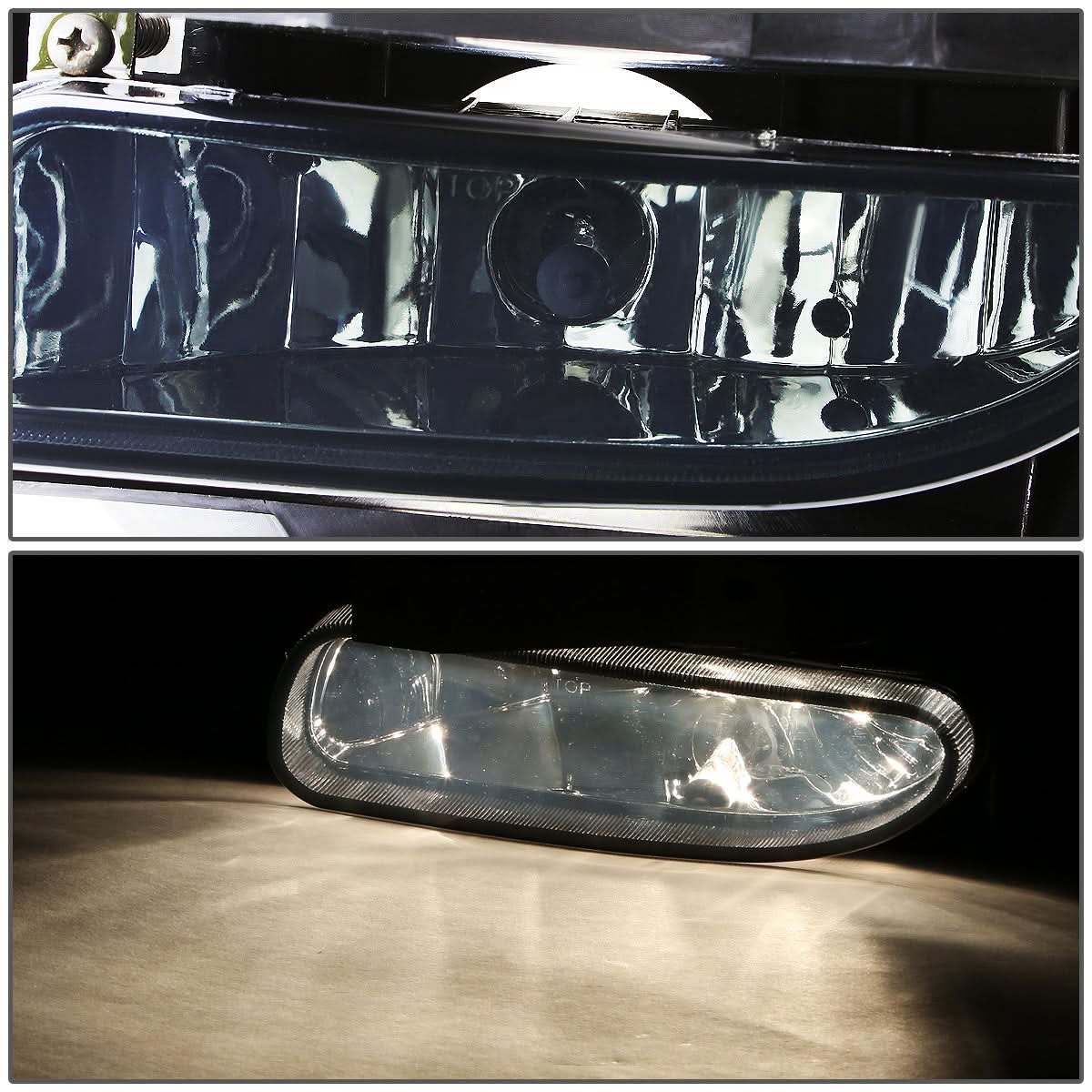 99-04 Ford Mustang GT Smoke Fog Lights - 899 Bulb