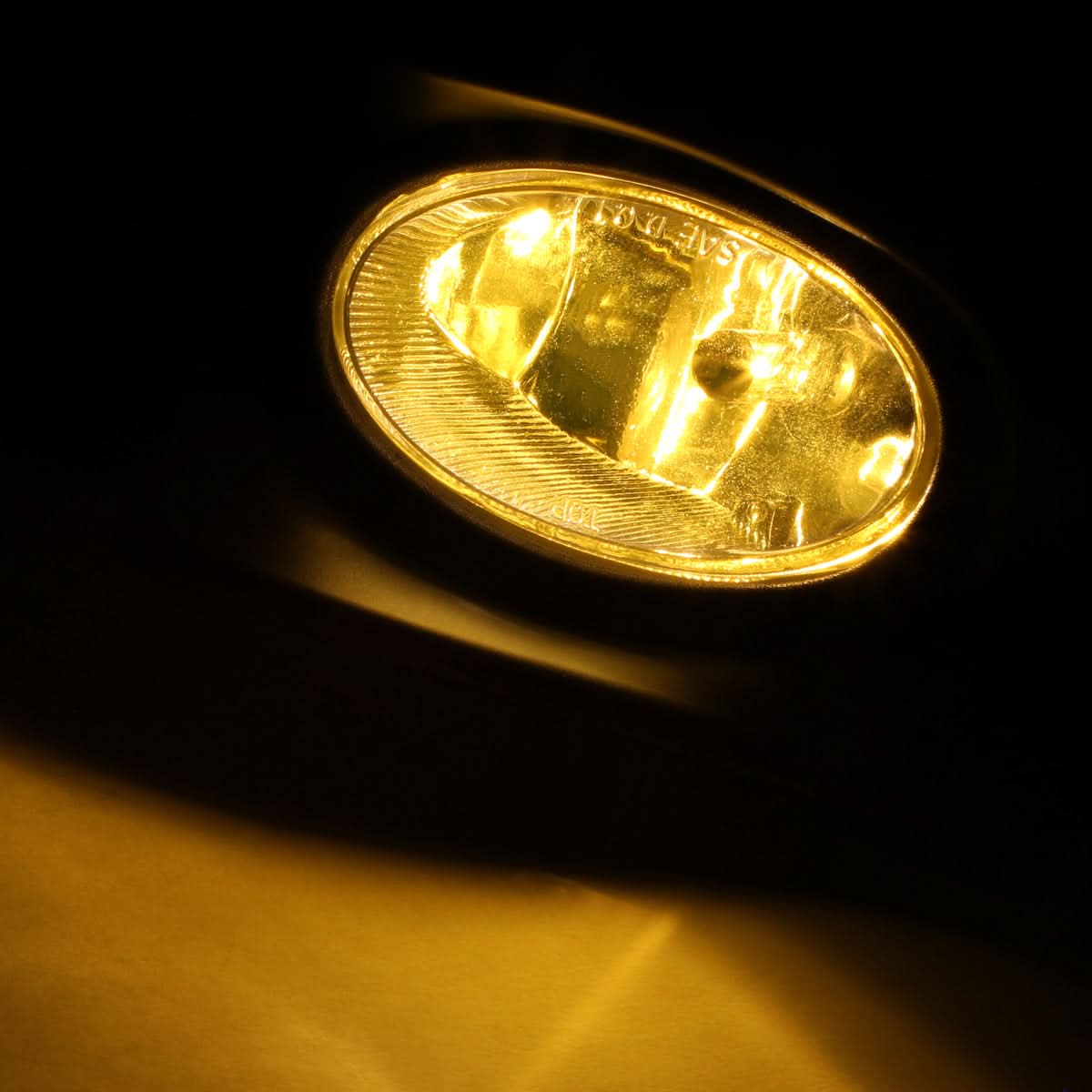 03-05 Honda Accord 4-Door Fog Lights w/ Switch & H11 Bulb - Amber