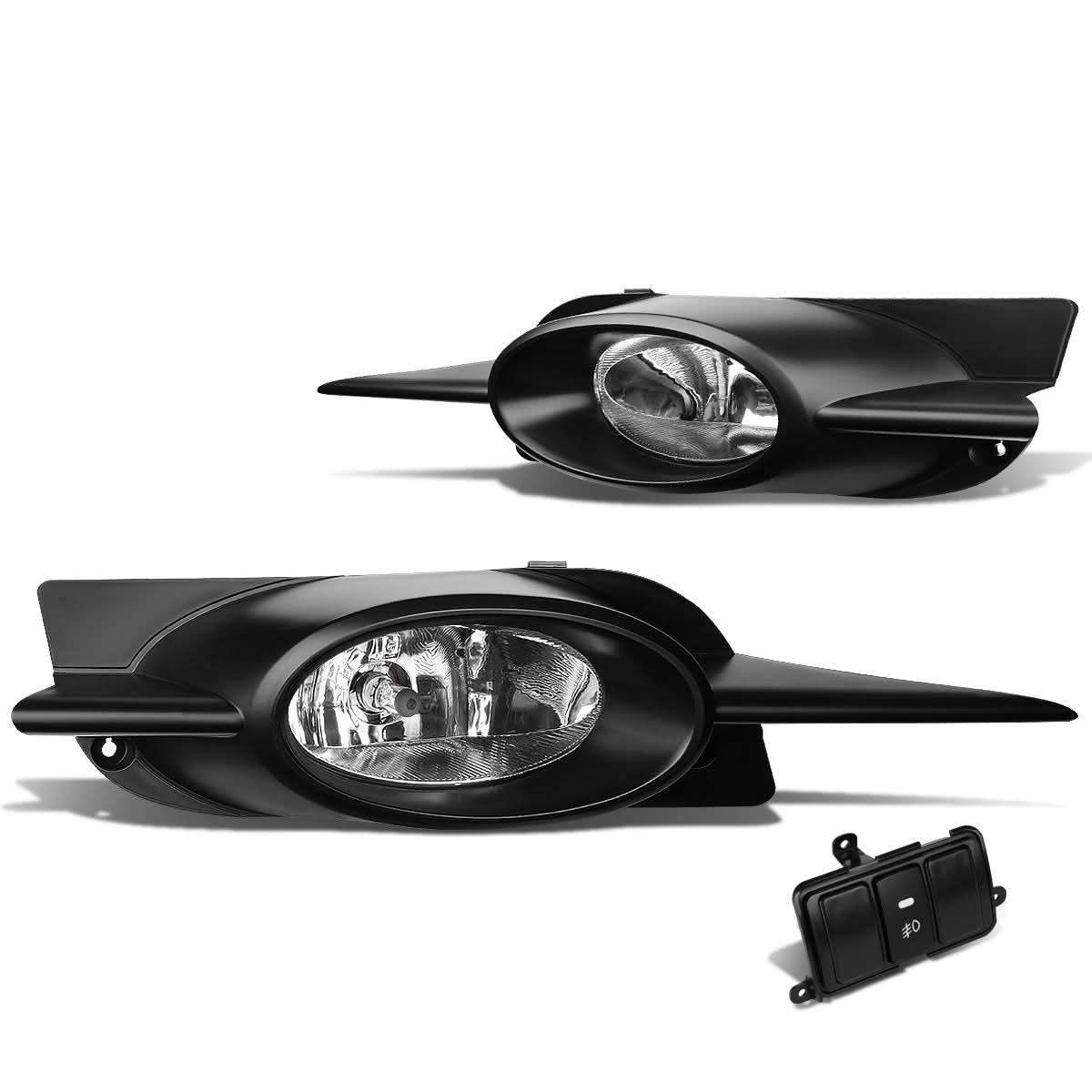 09-11 Honda Civic 2-Door Fog Lights w/ Switch & H11 Bulb Clear