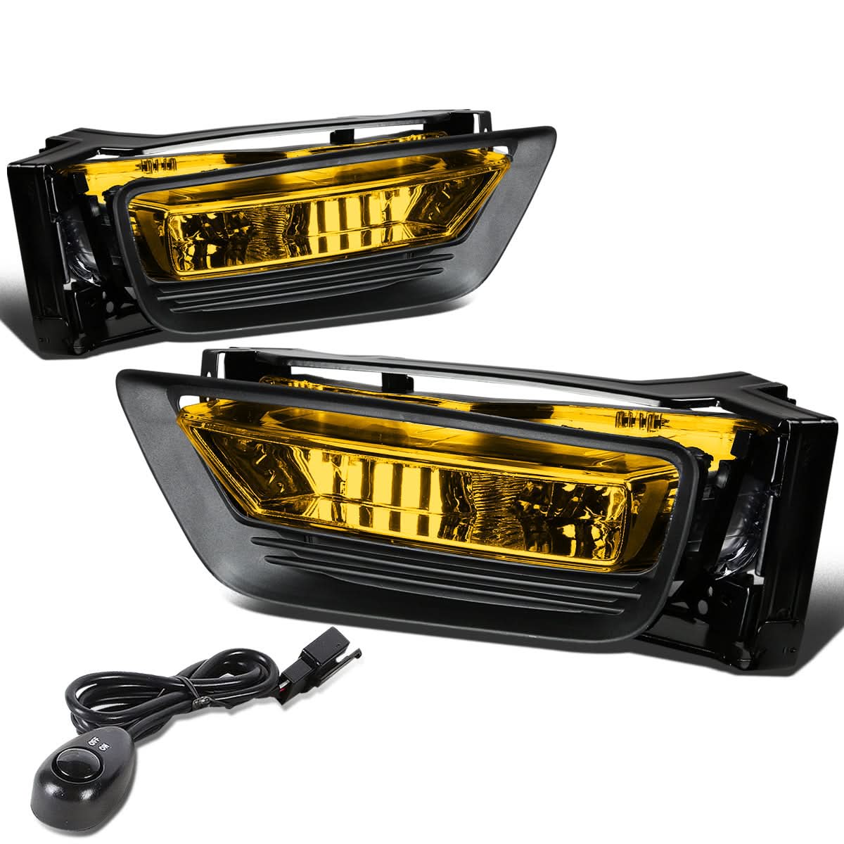 2013-2014 Honda Accord 4-Door Fog Lights with Switch H11 Amber