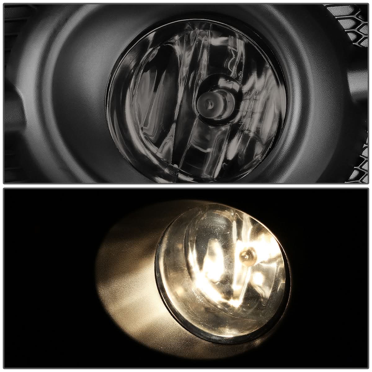 2012-2014 Honda CRV Fog Lights - Black Trim with Switch