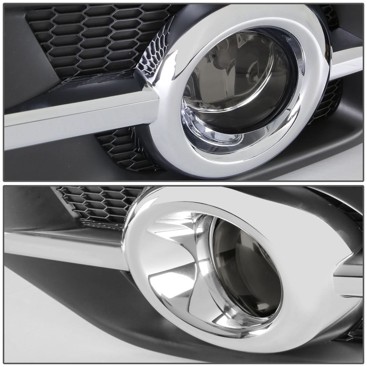 2012-2014 Honda CR-V Fog Lights with Chrome Trim & Switch H11 Bulb