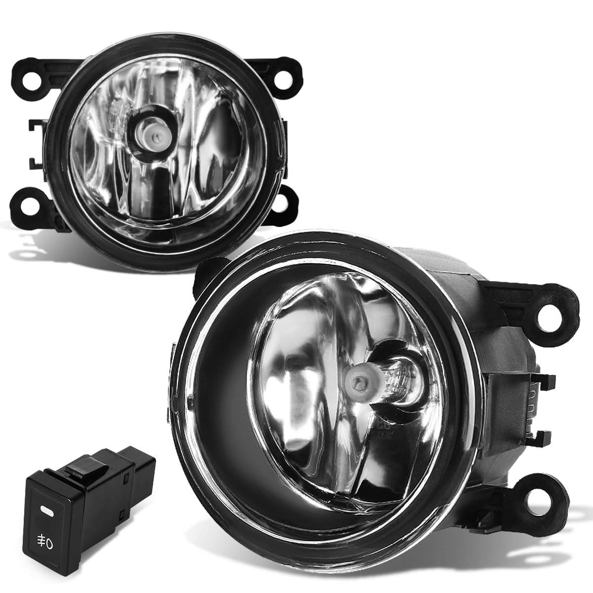 06-14 Suzuki Grand Vitara / 06-12 SX4 Clear Fog Lights w/ Switch