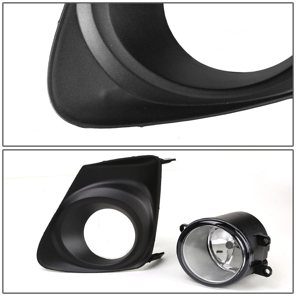 2011-2013 Toyota Corolla Fog Lights w/ Switch & H11 Bulb - Clear