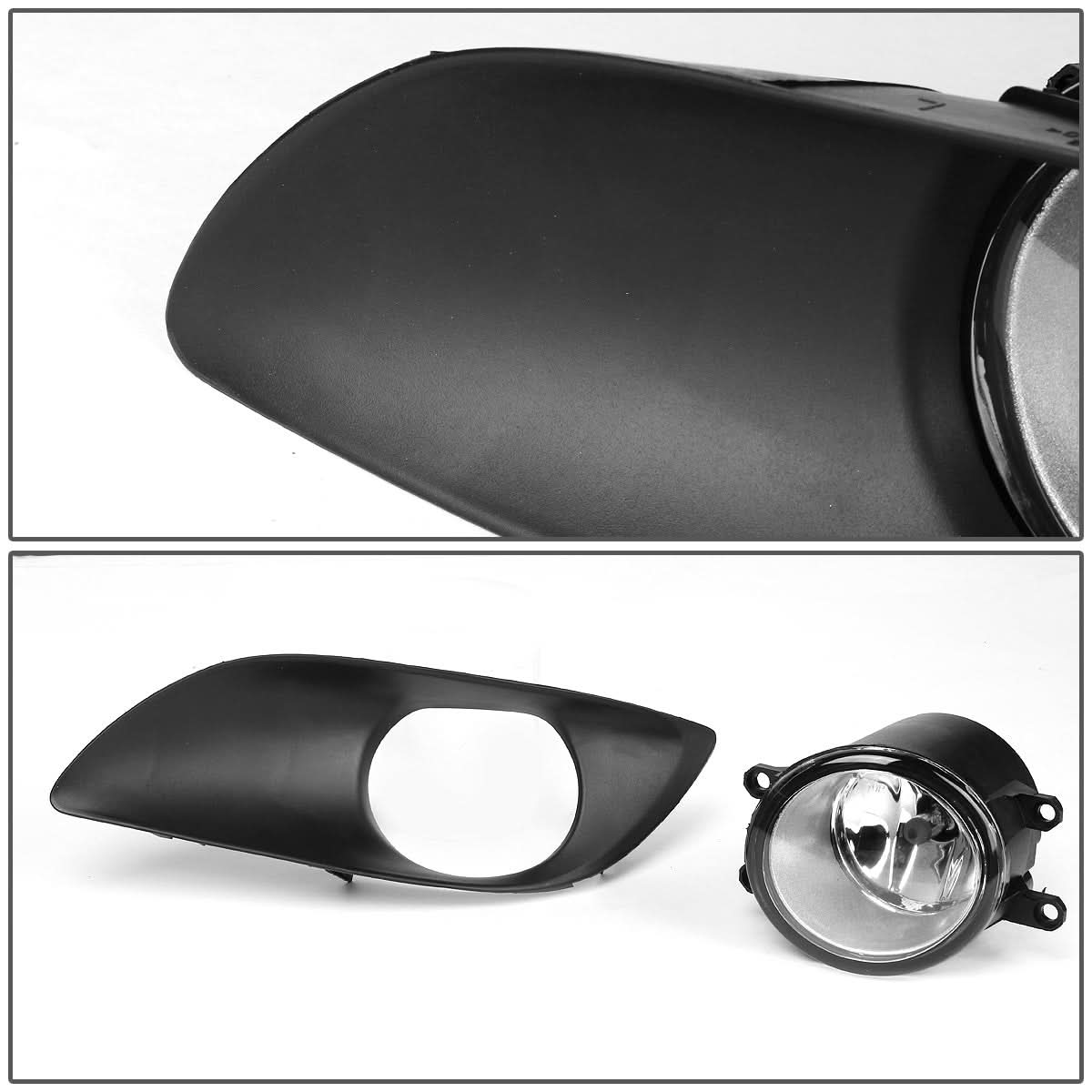 09-11 Toyota Yaris Hatchback Fog Lights w/ Switch & H11 Bulb - Clear