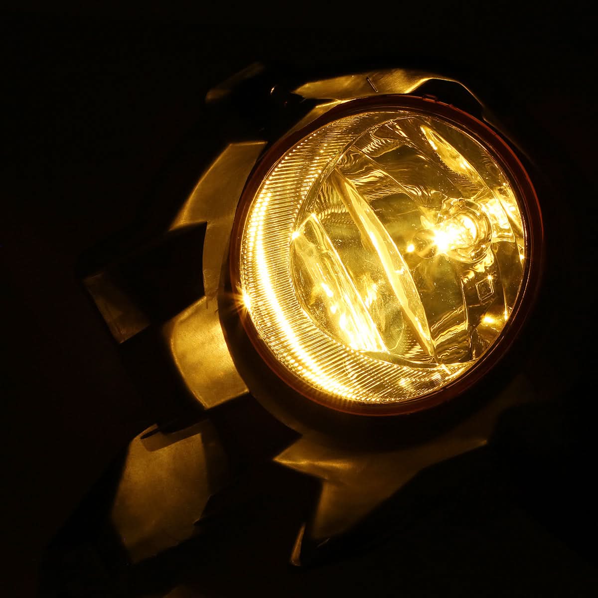 2013-2016 Toyota RAV4 Fog Lights w/ Switch & H16 Bulb - Amber