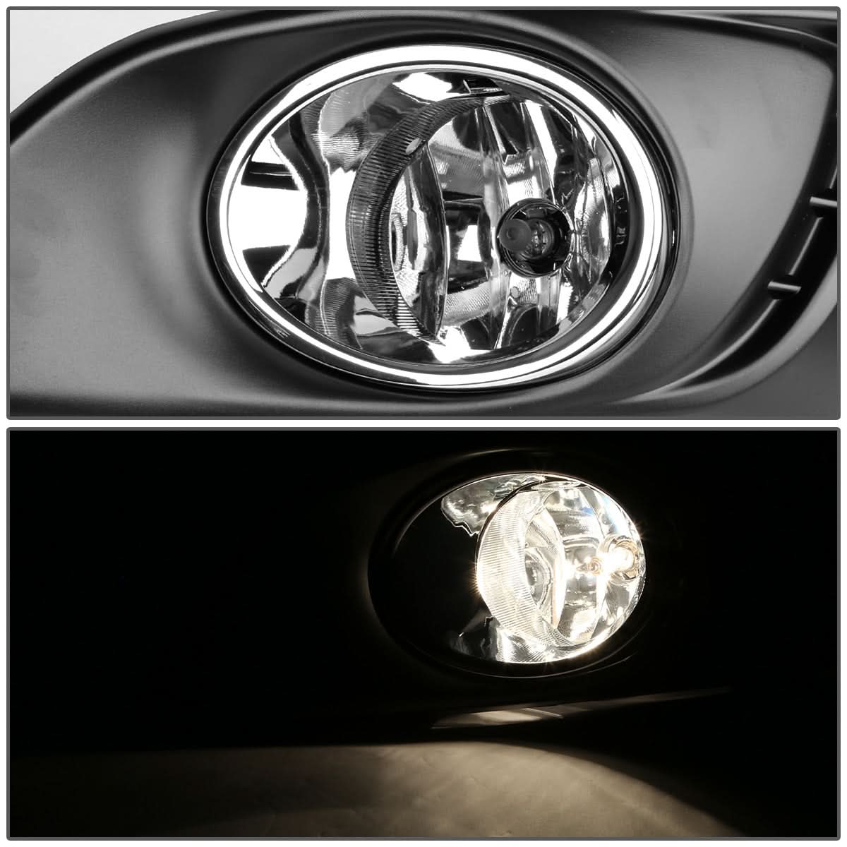 11-15 Chevrolet Sonic / 12-15 Aveo Fog Lights w/ Switch Clear H8