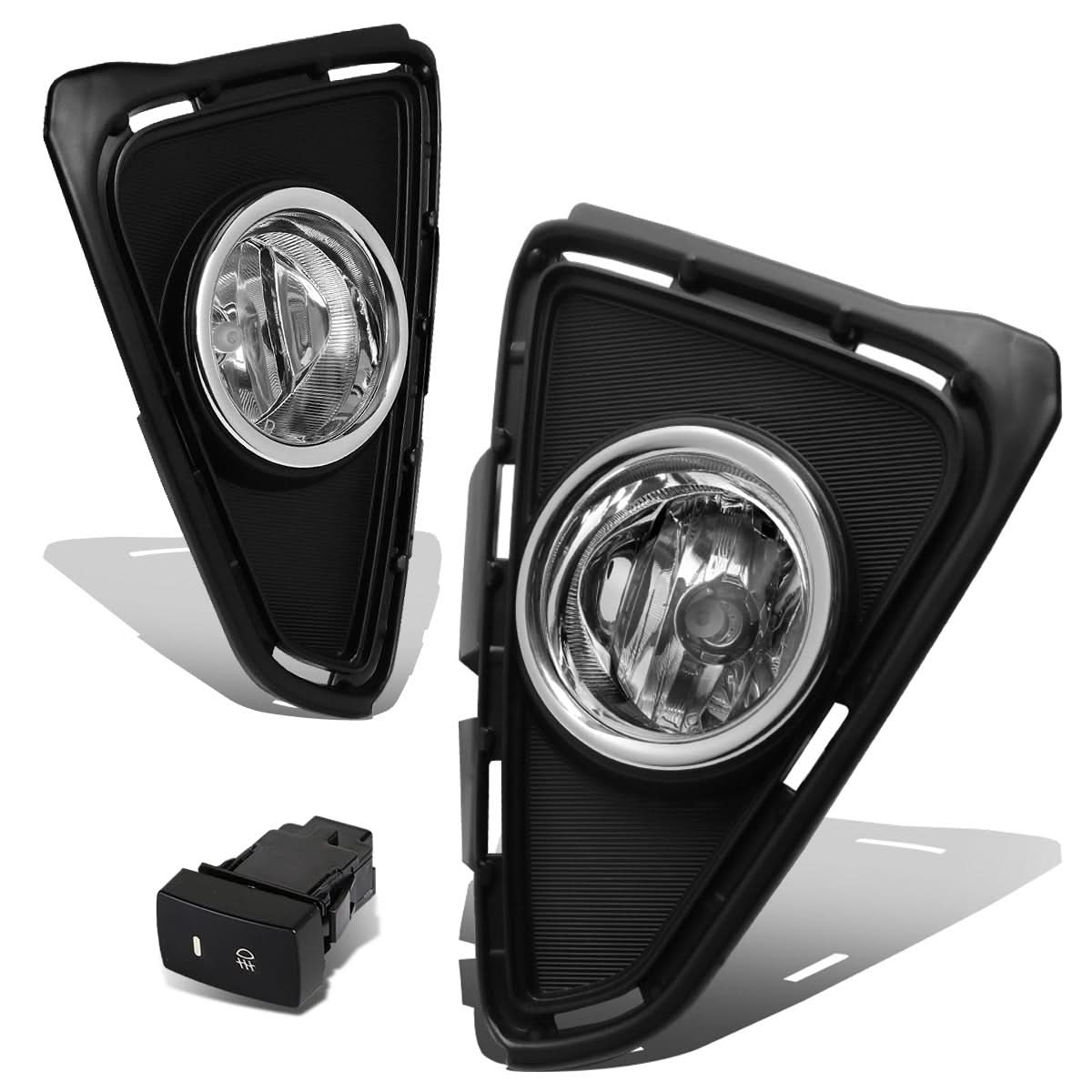 2016 Toyota RAV4 Fog Lights w/ Switch & H16 Bulb - Clear
