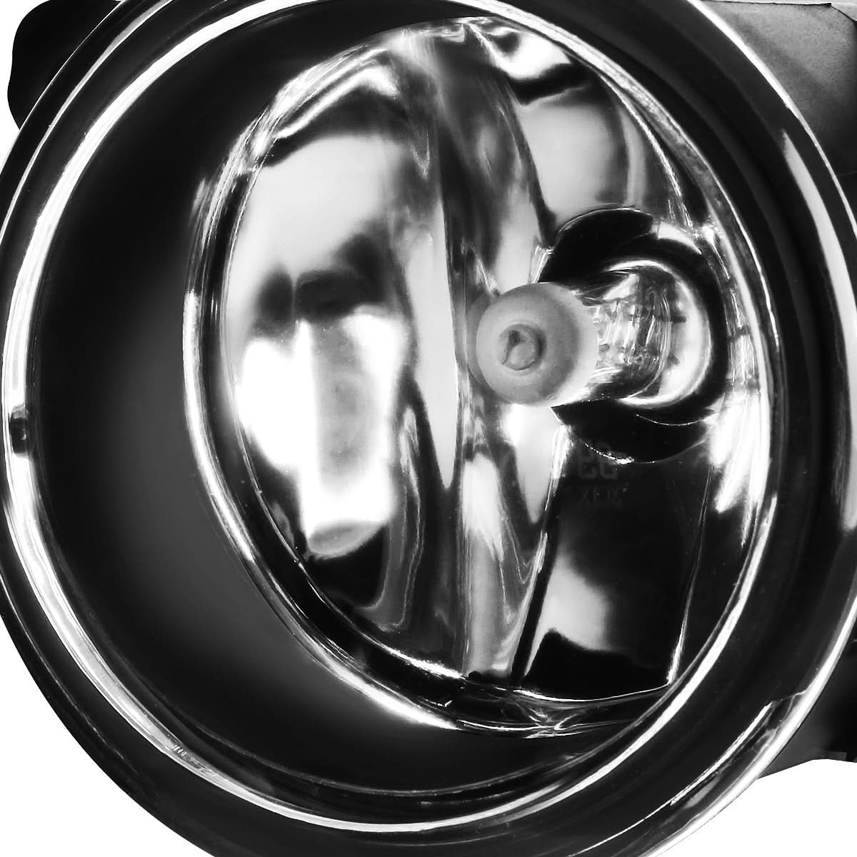 2012-2015 Honda Pilot Fog Lights with Switch & Bezel - Chrome/Clear
