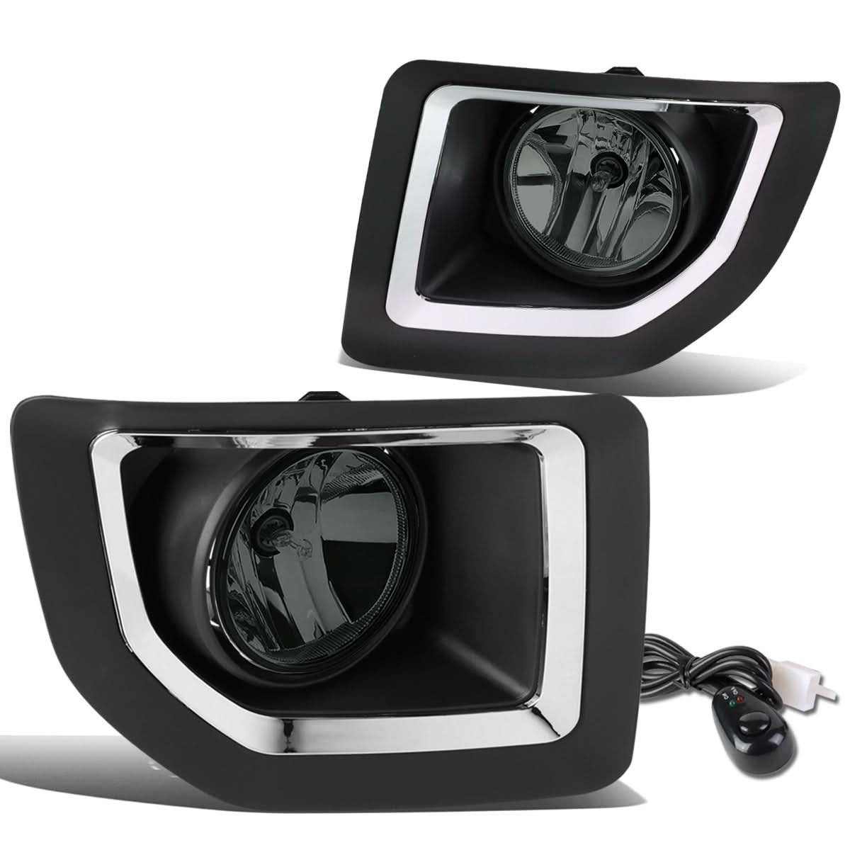 2015-2016 GMC Sierra 2500HD 3500HD Smoke Fog Lights with Switch