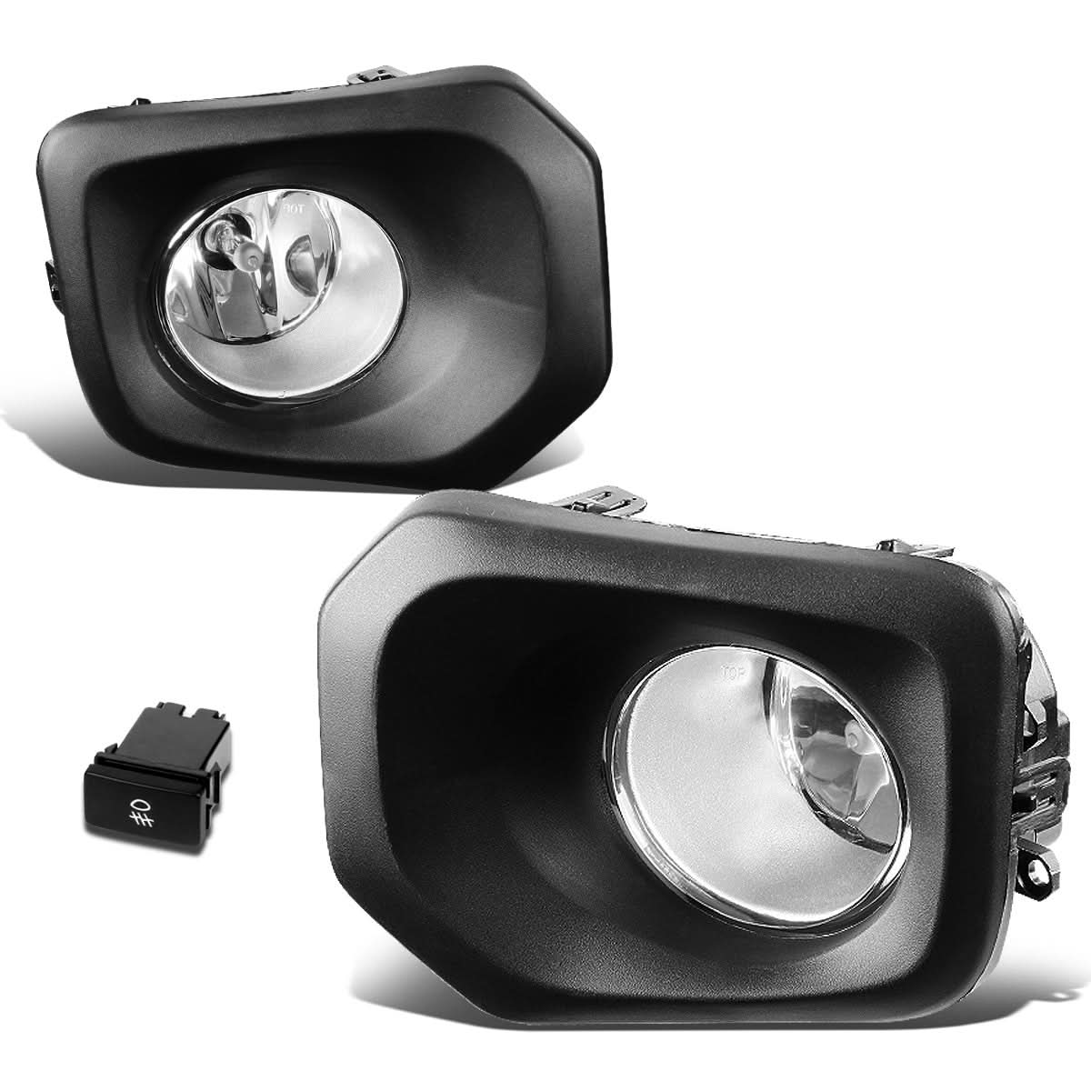 2016-2020 Toyota Tacoma Fog Lights with Switch & Bezel - Chrome