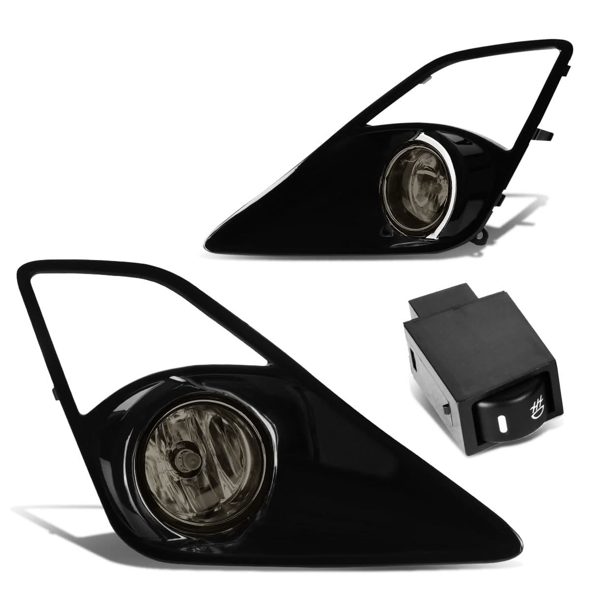 2013-2016 Scion FR-S Fog Lights with Switch & Bezel - Smoke
