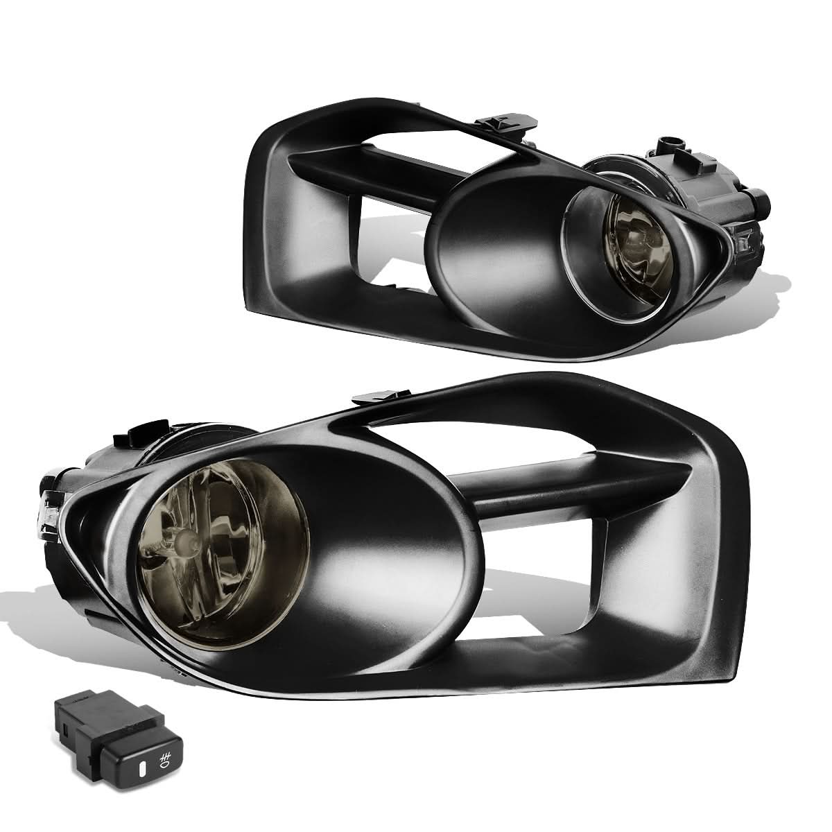 2011-2014 Nissan Murano Fog Lights with Switch & Bezel H11 Smoke