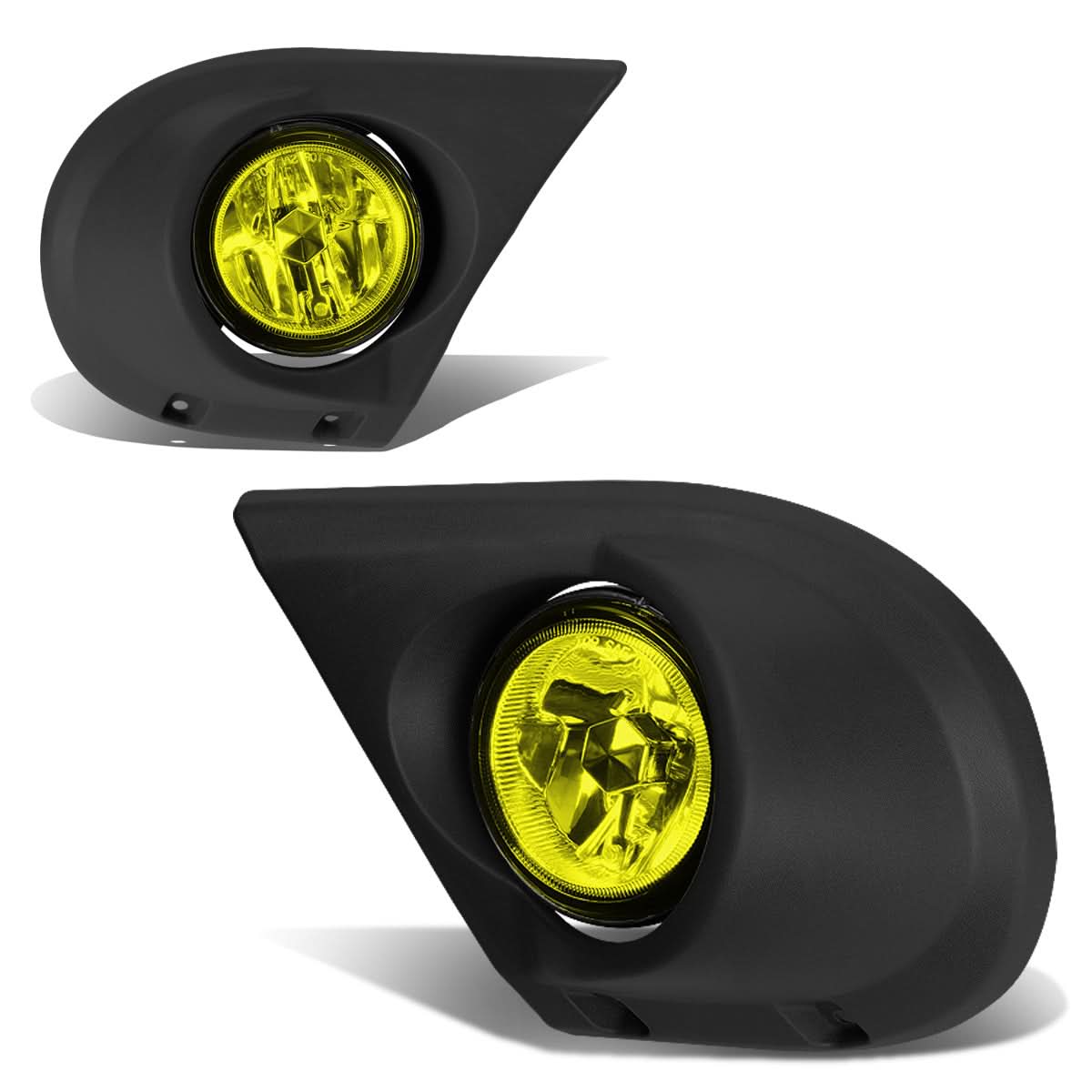 03-05 Honda Pilot Fog Lights with Bezel - H11 Bulb Amber