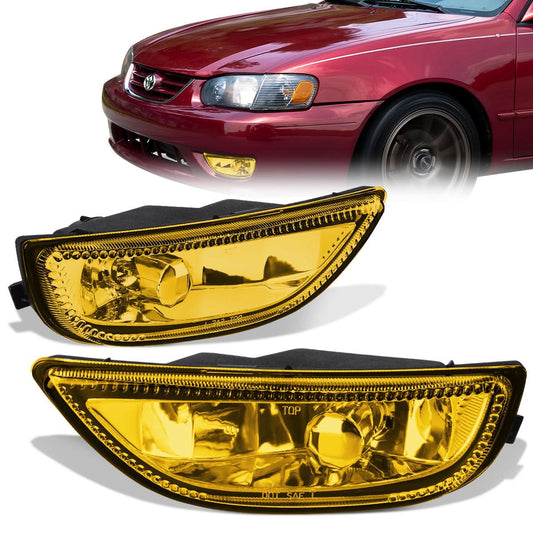 01-02 Toyota Corolla H11 Amber Fog Lights