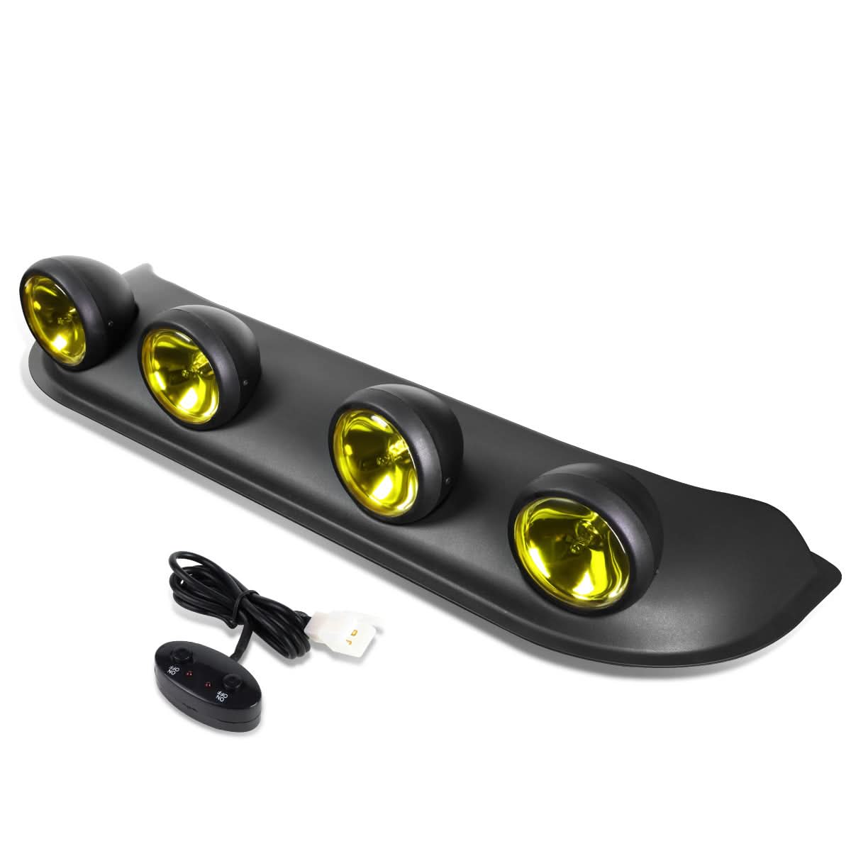 Universal Roof Top Running Fog Lights with Switch H3 Amber