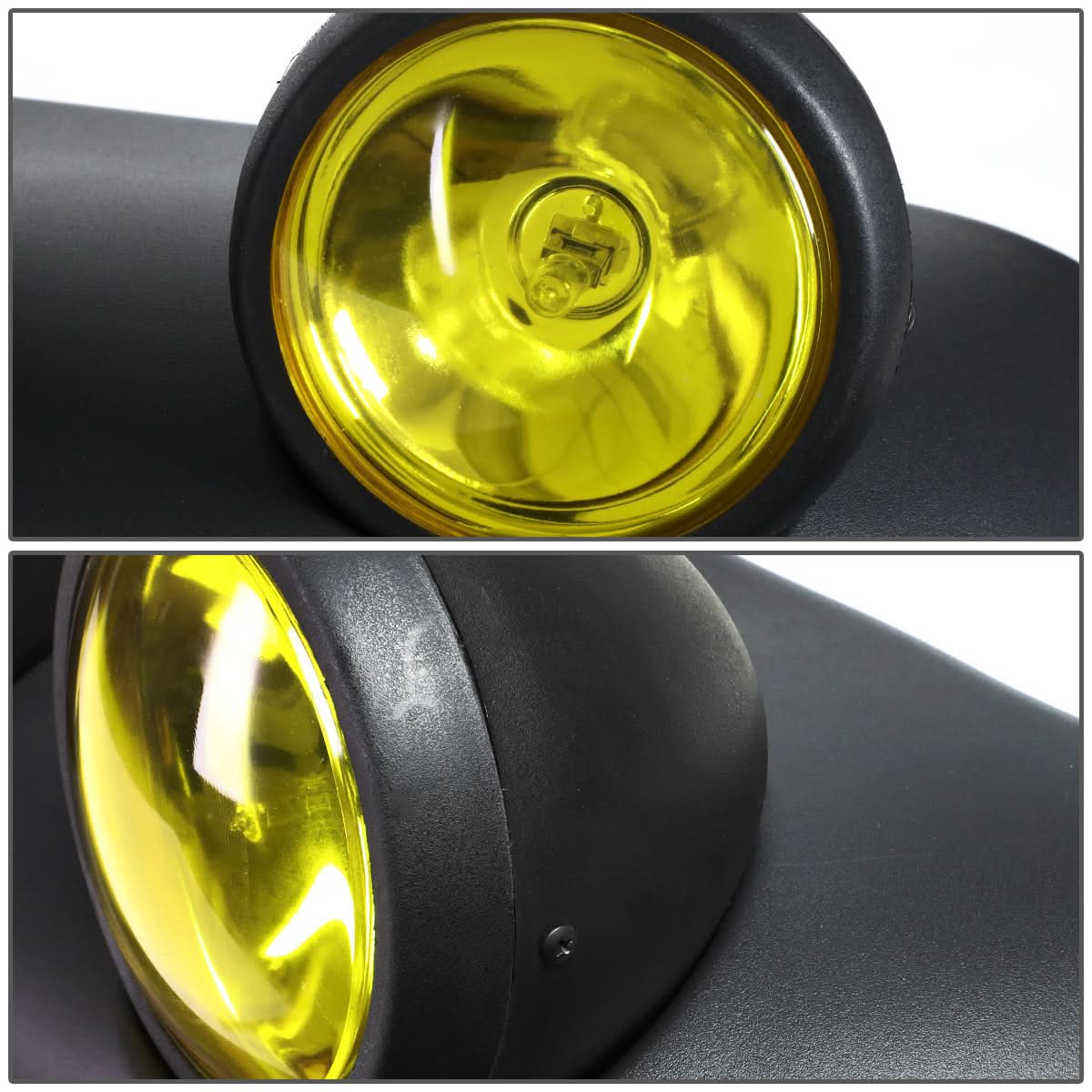 Universal Roof Top Running Fog Lights with Switch H3 Amber