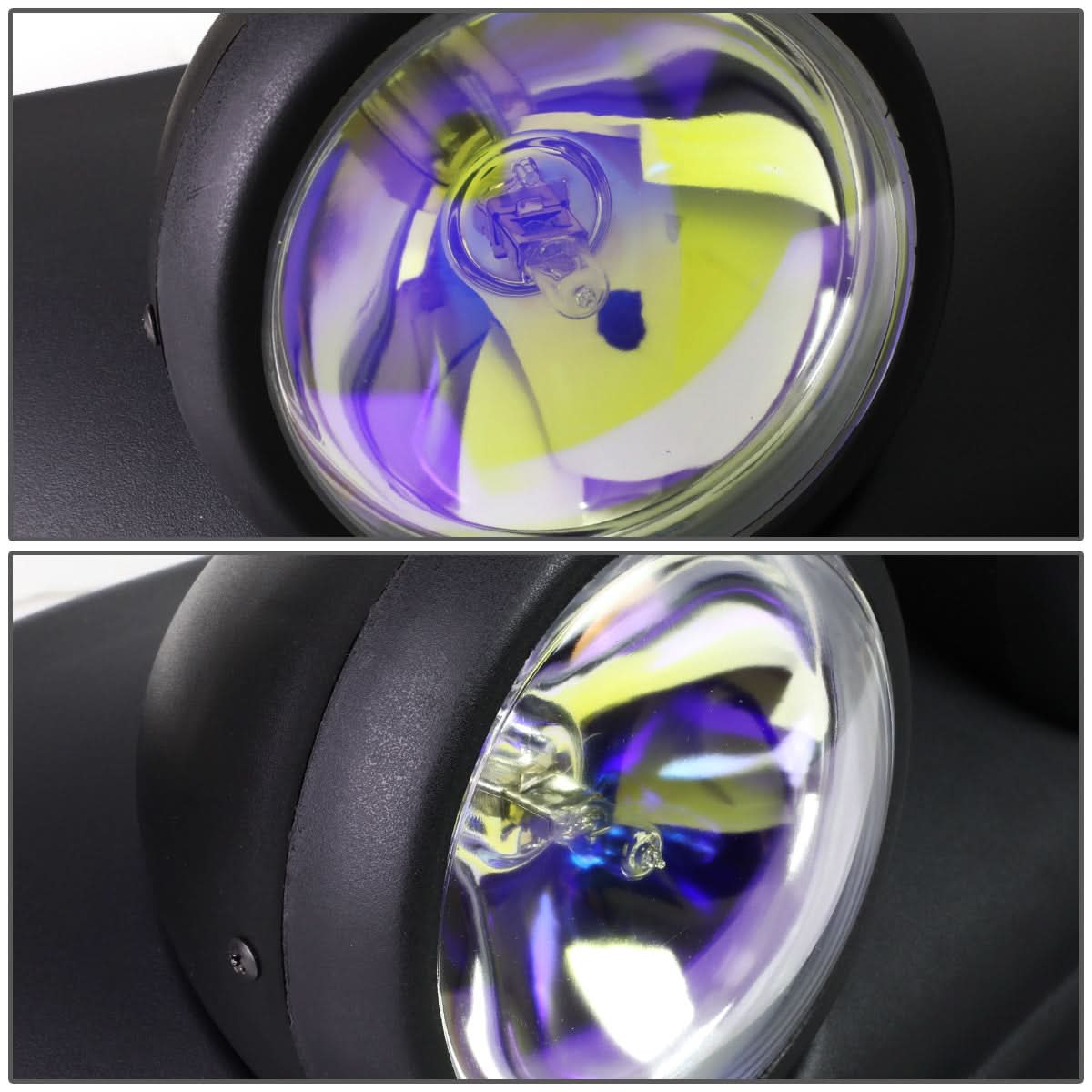 Universal Neochrome Roof Top Running Fog Lights w/ Switch H3
