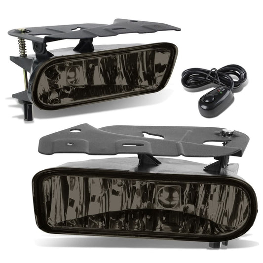 02-06 Cadillac Escalade Smoke Fog Lights with Switch 899 Bulb
