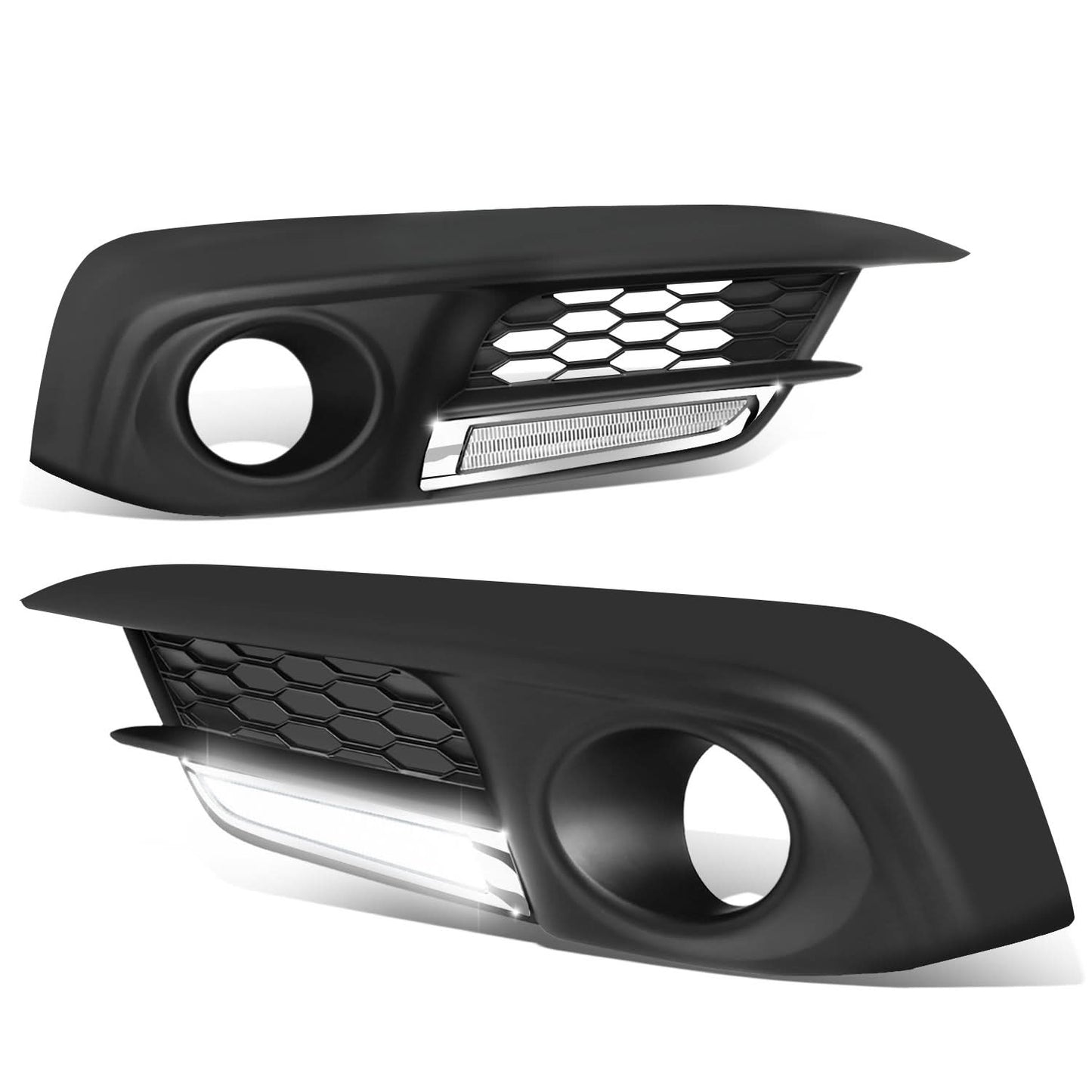 2016-2018 Honda Civic Fog Light Cover with Black Bezel