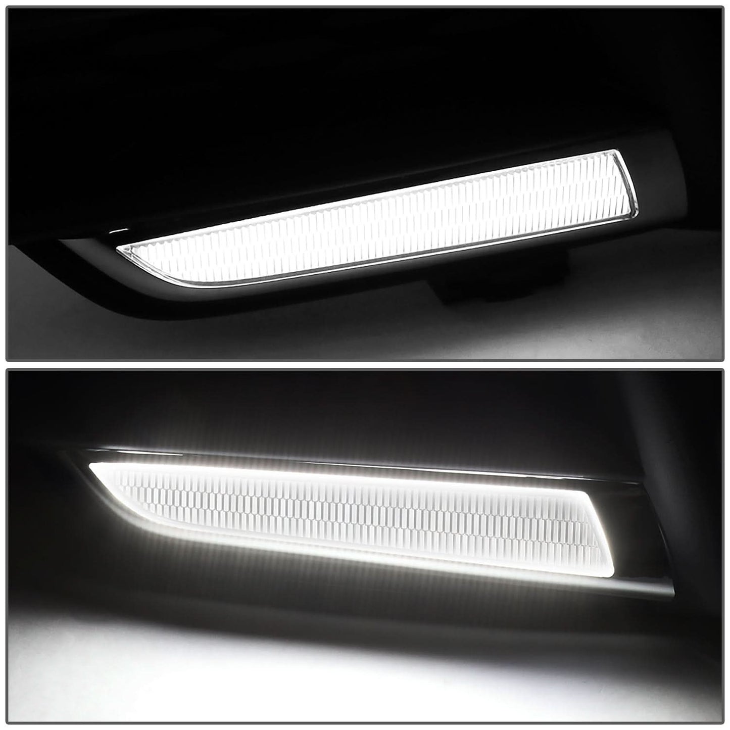 2016-2018 Honda Civic Fog Light Cover with Black Bezel