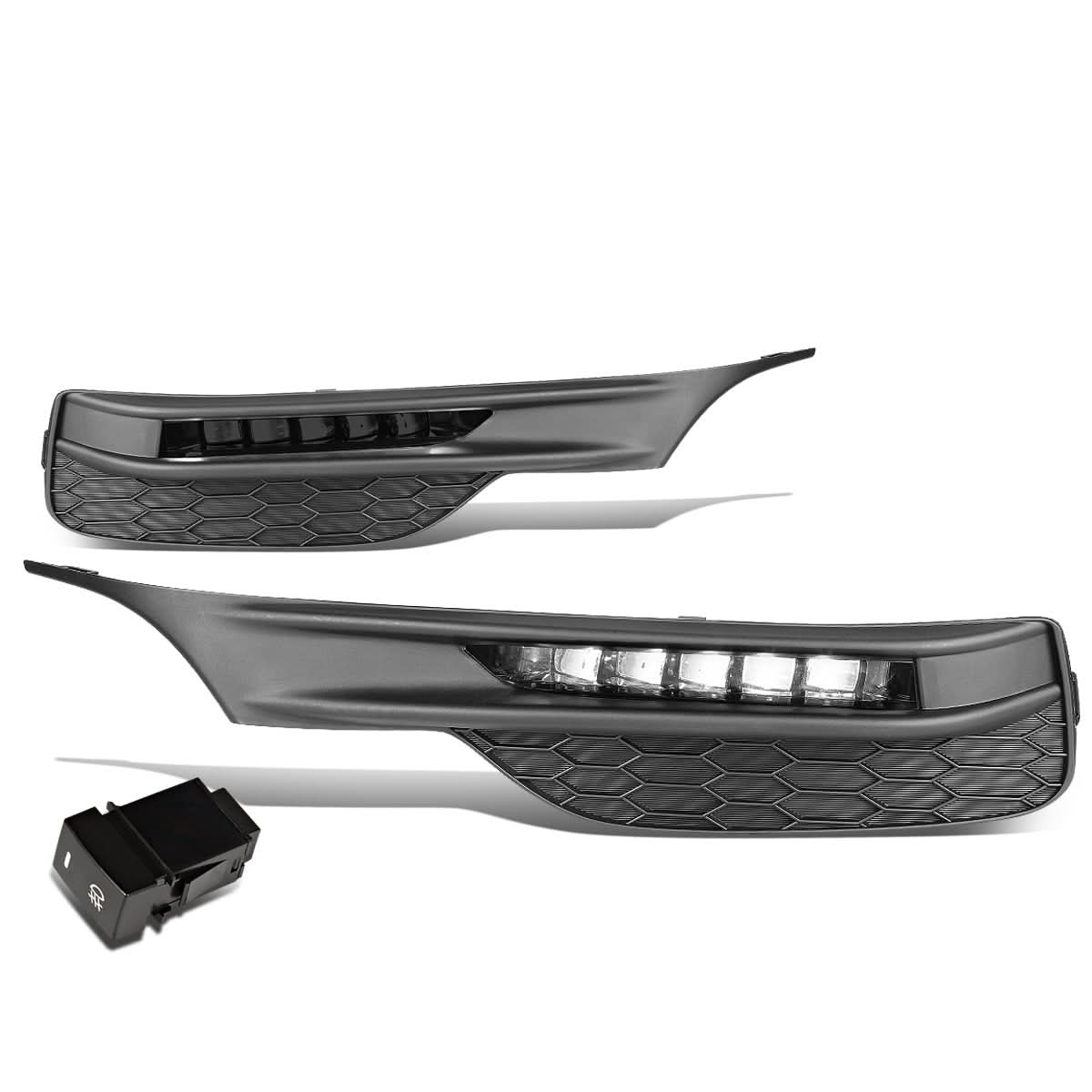 2016-2017 Honda Accord High Powered LED Fog Lights with Switch