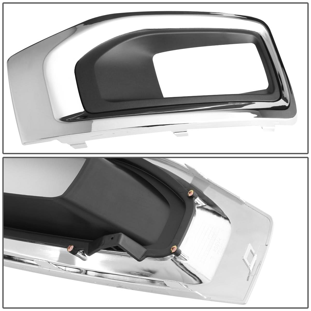 15-18 GMC Yukon High Powered LED Fog Lights with Switch - Smoke