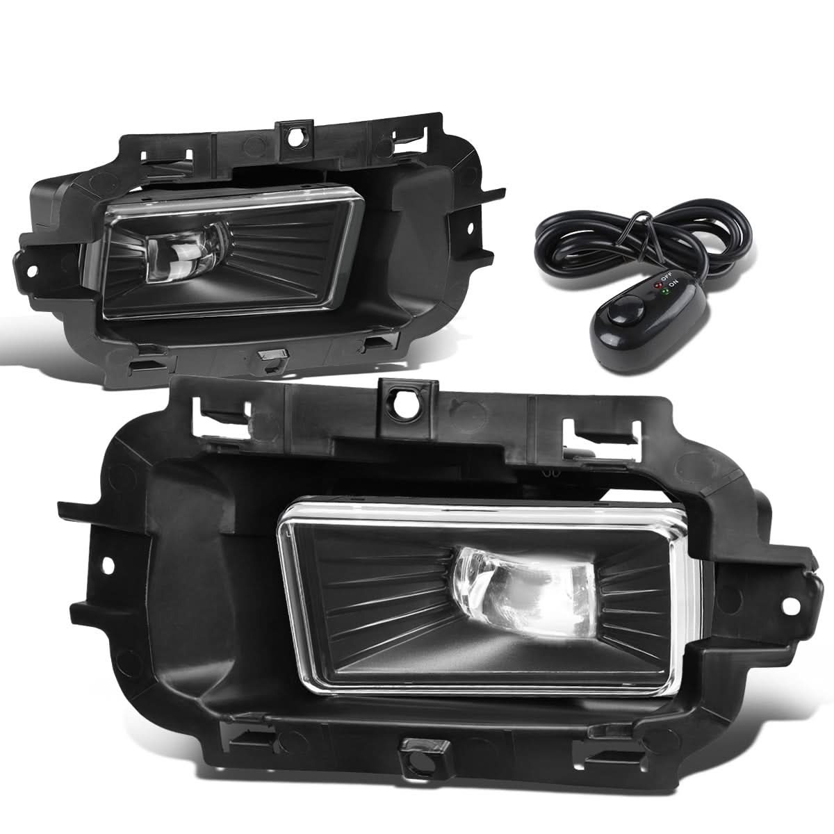 2014-2015 Chevrolet Silverado 1500 High Powered LED Fog Lights with Switch