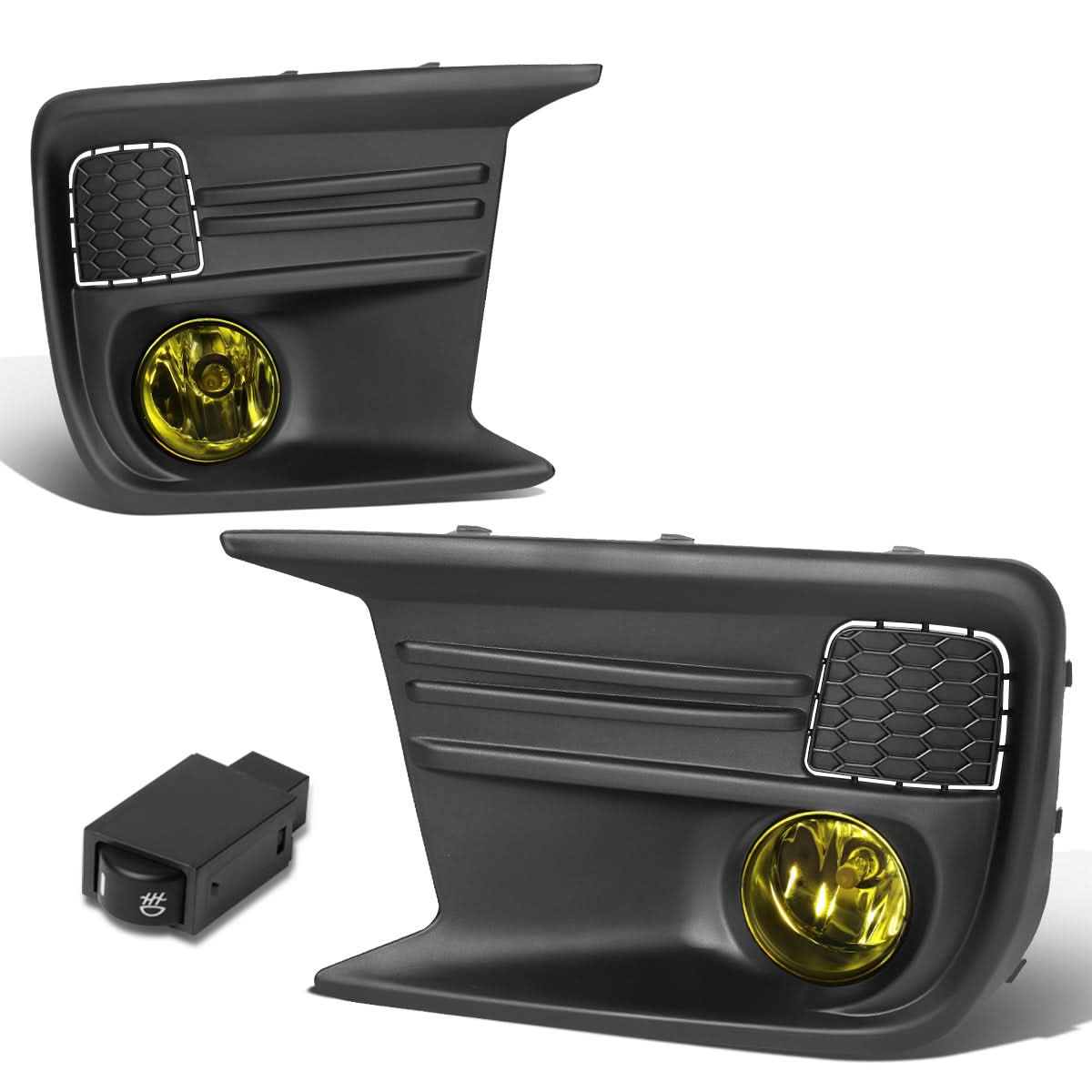 2018-2019 Subaru WRX Amber Fog Lights with Switch & Bezel