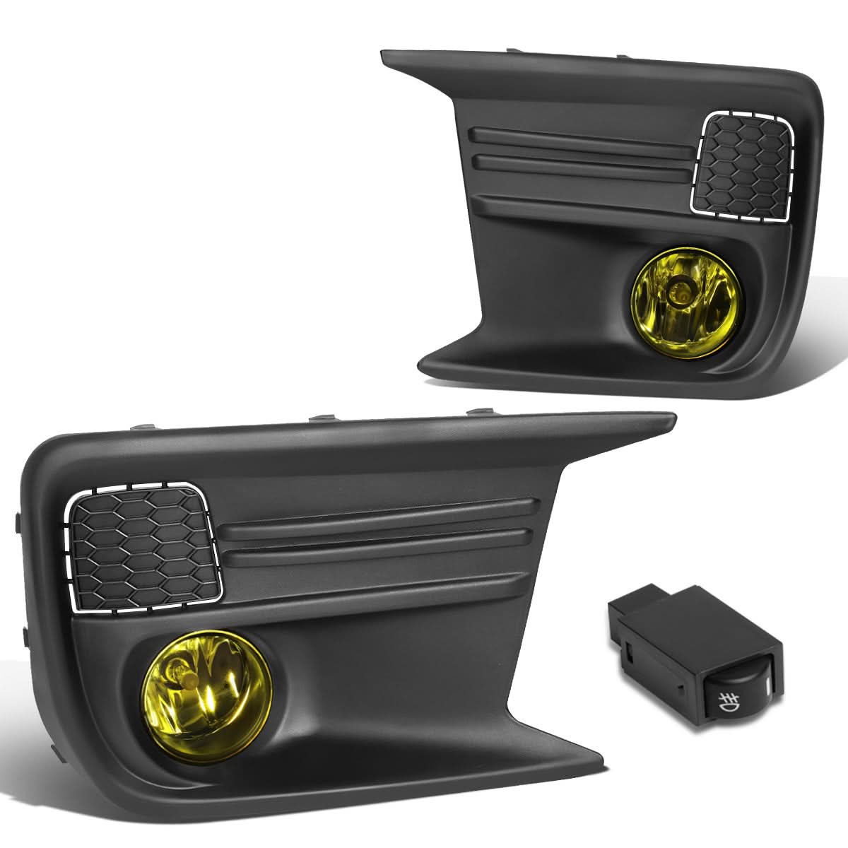2018-2019 Subaru WRX Amber Fog Lights with Switch & Bezel