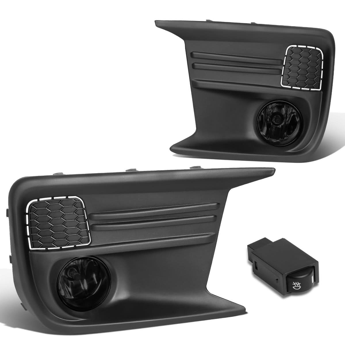 2018-2019 Subaru WRX Fog Lights with Switch & Bezel - Smoke