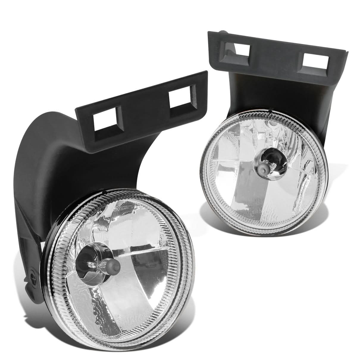 94-98 Dodge Ram 1500 2500 3500 Fog Lights Chrome Clear