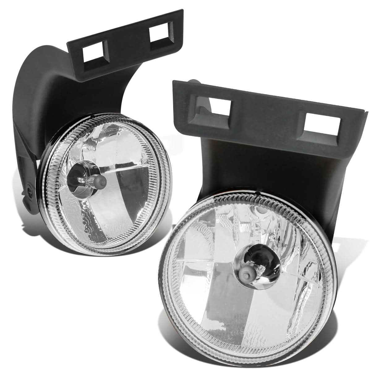 94-98 Dodge Ram 1500 2500 3500 Fog Lights Chrome Clear