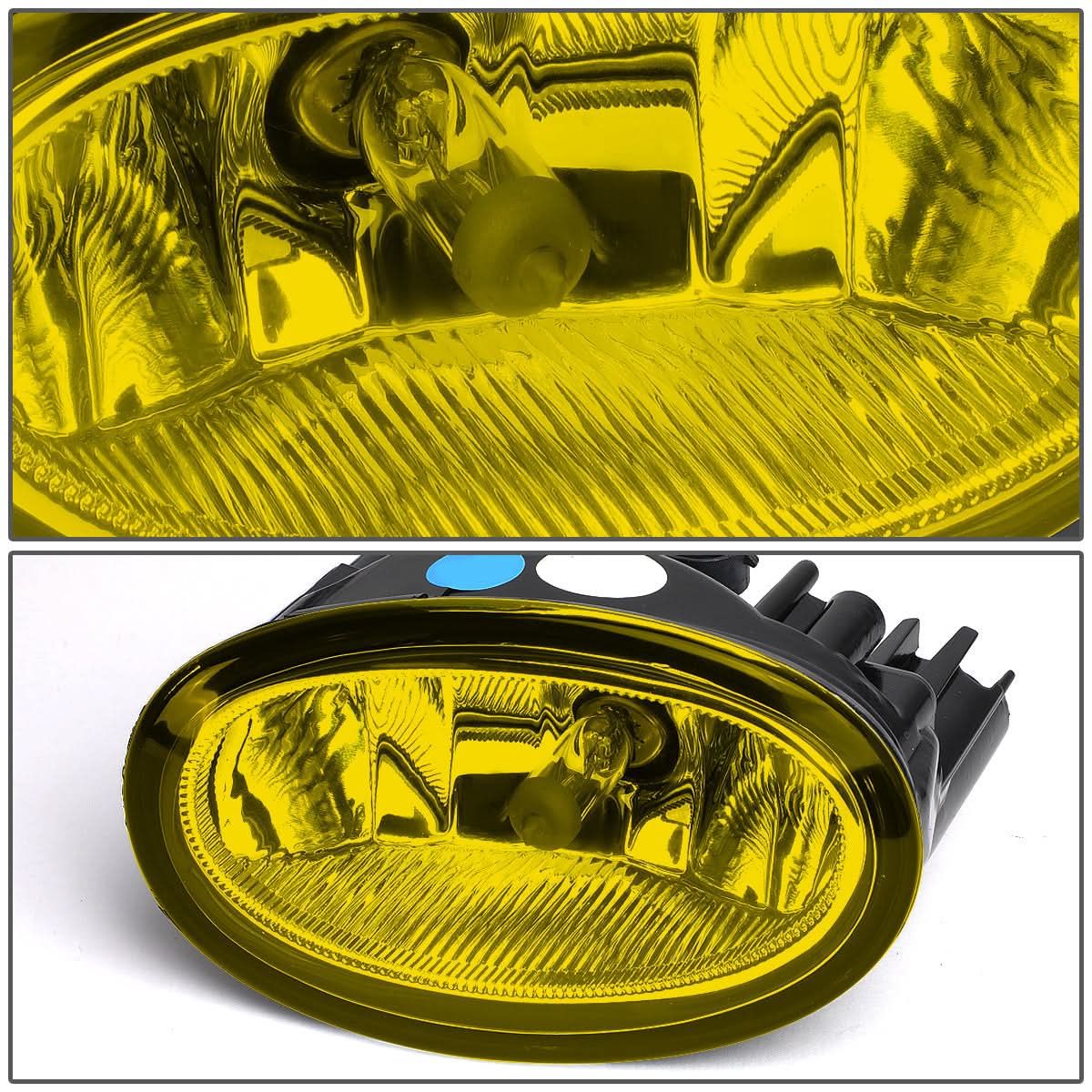 2017-2018 Honda CR-V Fog Lights with Chrome Trim Bezel - Amber